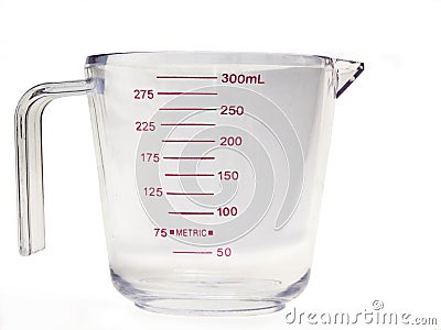 Measuring Cup Empty 2 Stock Photo