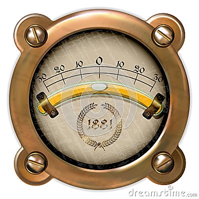 Measuring device vector Vector Illustration