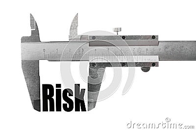 Measuring risk Stock Photo