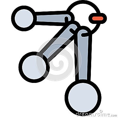 Measuring spoon icon, Bakery and baking related vector Vector Illustration