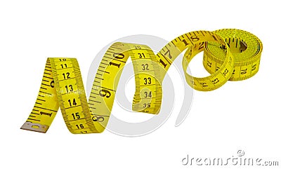 Measuring Tape Stock Photo