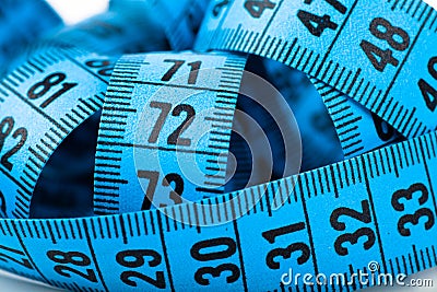 Measuring tape Stock Photo