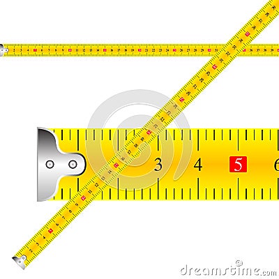 Measuring tape vector Vector Illustration