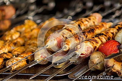 Meat appetite barbecue Stock Photo