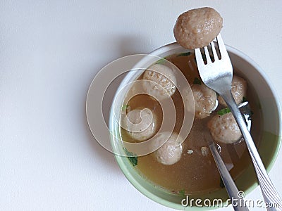 meat ball Stock Photo