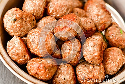 Meat balls Stock Photo