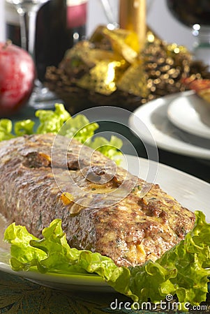 Meat dish Stock Photo