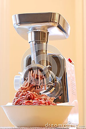 Meat grinder Stock Photo