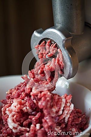 Meat grinder Stock Photo