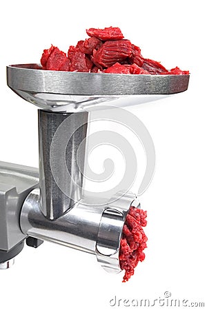 Meat Grinder Stock Photo