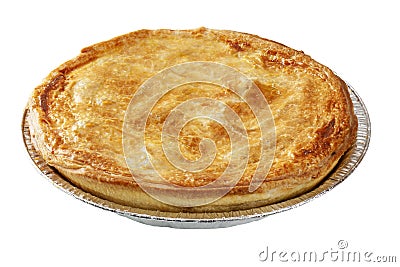 Meat Pie Stock Photo