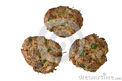 Meat rissoles Stock Photo