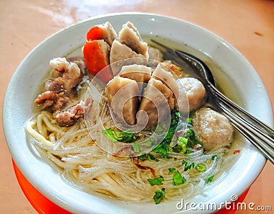 Meatballs stock photo, delicious food, shot from high angle Stock Photo