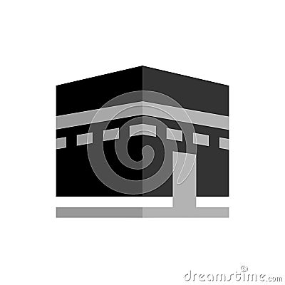 Mecca, hajj, omrah, umrah, kaaba, mosque, muslim, islam and abstract concept. logo, icon, idea, symbol and brand for company, Stock Photo