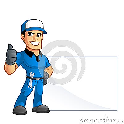 Mechanic Vector Illustration