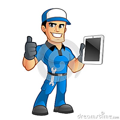 Mechanic Vector Illustration