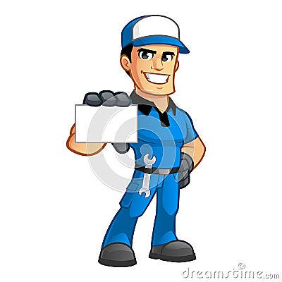 Mechanic Vector Illustration