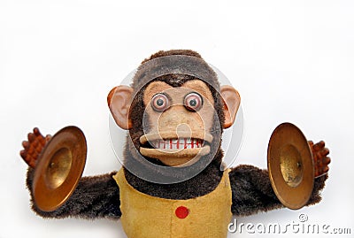 Mechanical Chimp Stock Photo