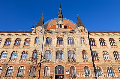 Mechanical Engineering School, Bratislava, Slovakia Editorial Stock Photo