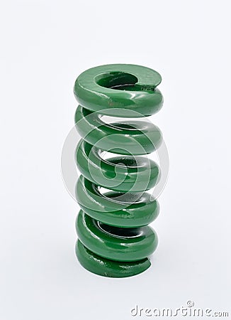 Mechanical spring Stock Photo