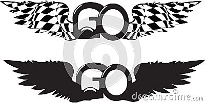 Mechanical sticker with skull for motorcycling groups Stock Photo