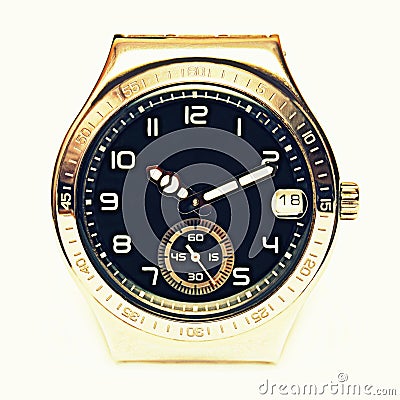 Mechanical watch Stock Photo