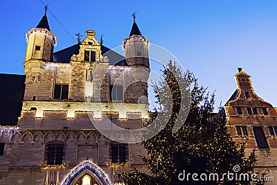 Mechelen City Hall Stock Photo