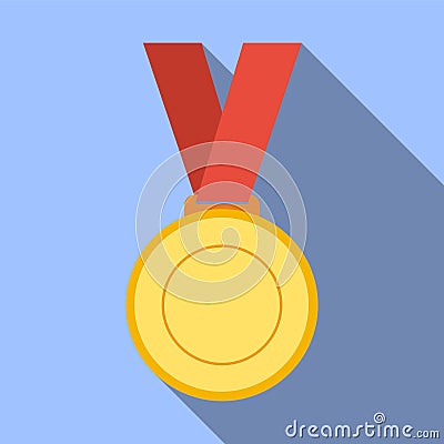 medal, achievement, award, banner, blank, bright, bronze, busine Vector Illustration
