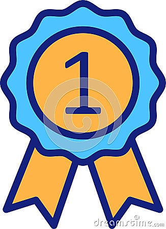 Medal, Achievement Isolated Vector Icon that can be easily modified or edited Vector Illustration