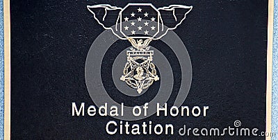 Medal of Honor Editorial Stock Photo