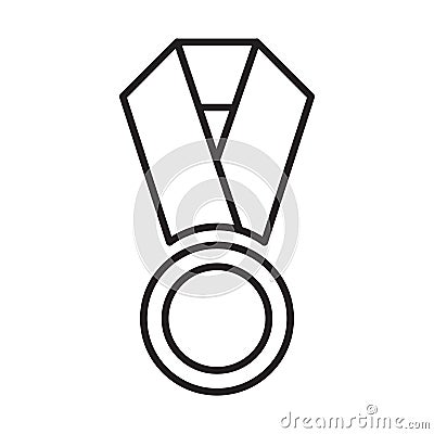 Medal icon vector for graphic design, logo, website, social media, mobile app, UI illustration Vector Illustration