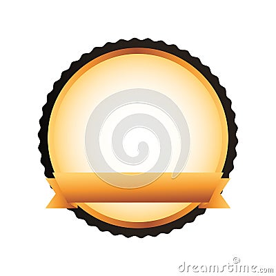 Medal price award icon Vector Illustration