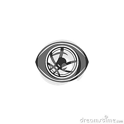 Medallion icon in simple design. Vector illustration Vector Illustration