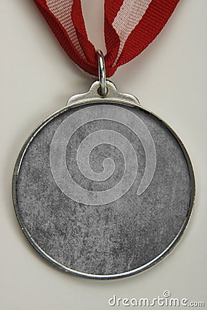 Medallions to be given to participants in competitions, sports events or various achievements. Stock Photo