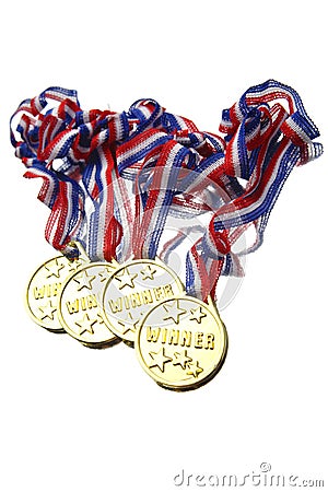 Medals Stock Photo