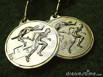 Medals Stock Photo