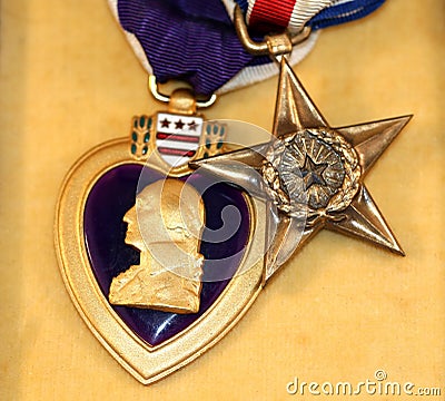 Medals of Honor Stock Photo