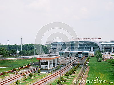 Kualanamu International Airport Front View Editorial Stock Photo