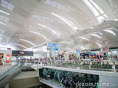 Kualanamu International Airport View From Second Floor Editorial Stock Photo