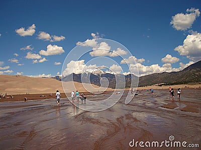 Medano Creek Stock Photo