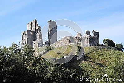 Medeival castle. Stock Photo