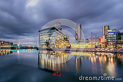 Media City Manchester Editorial Stock Photo