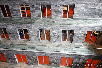 Media museum (former Beeld and Geluid) at the media park in Hilversum Editorial Stock Photo