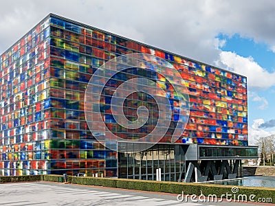 Media Museum in Hilversum, Holland Editorial Stock Photo