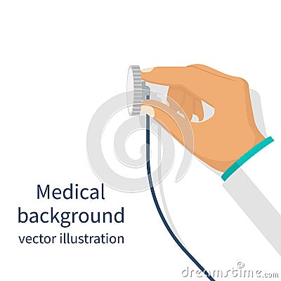 Medical background concept Vector Illustration