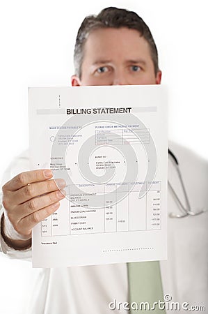 Medical billing Stock Photo