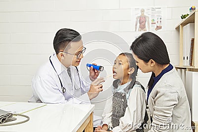 Medical Care in Asia Stock Photo