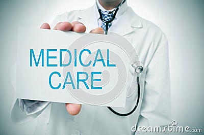 Medical care Stock Photo