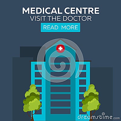 Medical centre. Visit the doctor. Hospital and health care. Stock Photo