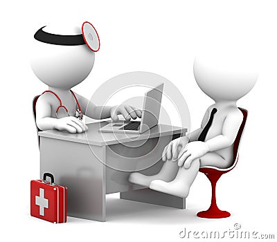 Medical consultation. Stock Photo